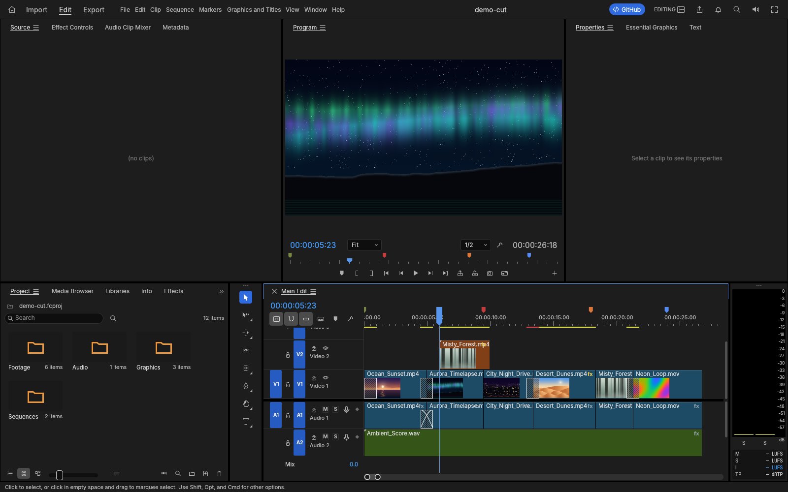 Screenshot of Reelwright
